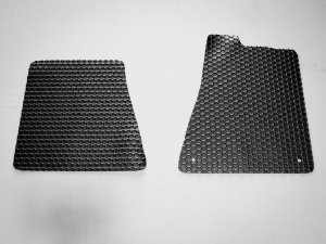 Alfa Romeo 4C Floor Mats - All Weather Rubber - Hexo Alfa Romeo 4C Floor Mats - All Weather Rubber - Hexo